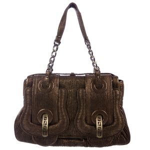 FENDI Metallic B. Bag